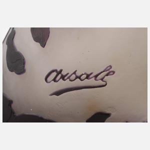 Arsall Vase mit Alpenveilchendekor