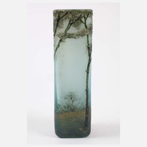 Emaillierte Vase Jugendstil