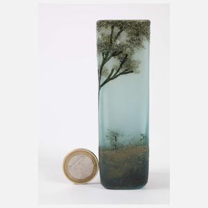 Emaillierte Vase Jugendstil