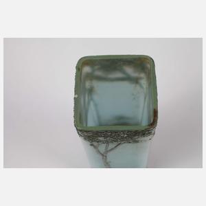 Emaillierte Vase Jugendstil