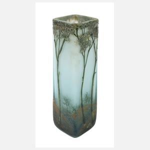 Emaillierte Vase Jugendstil