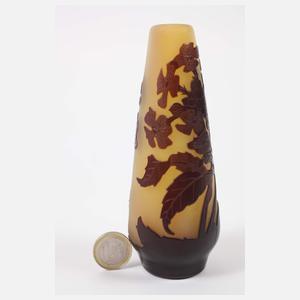 Émile Gallé Ätzglasvase