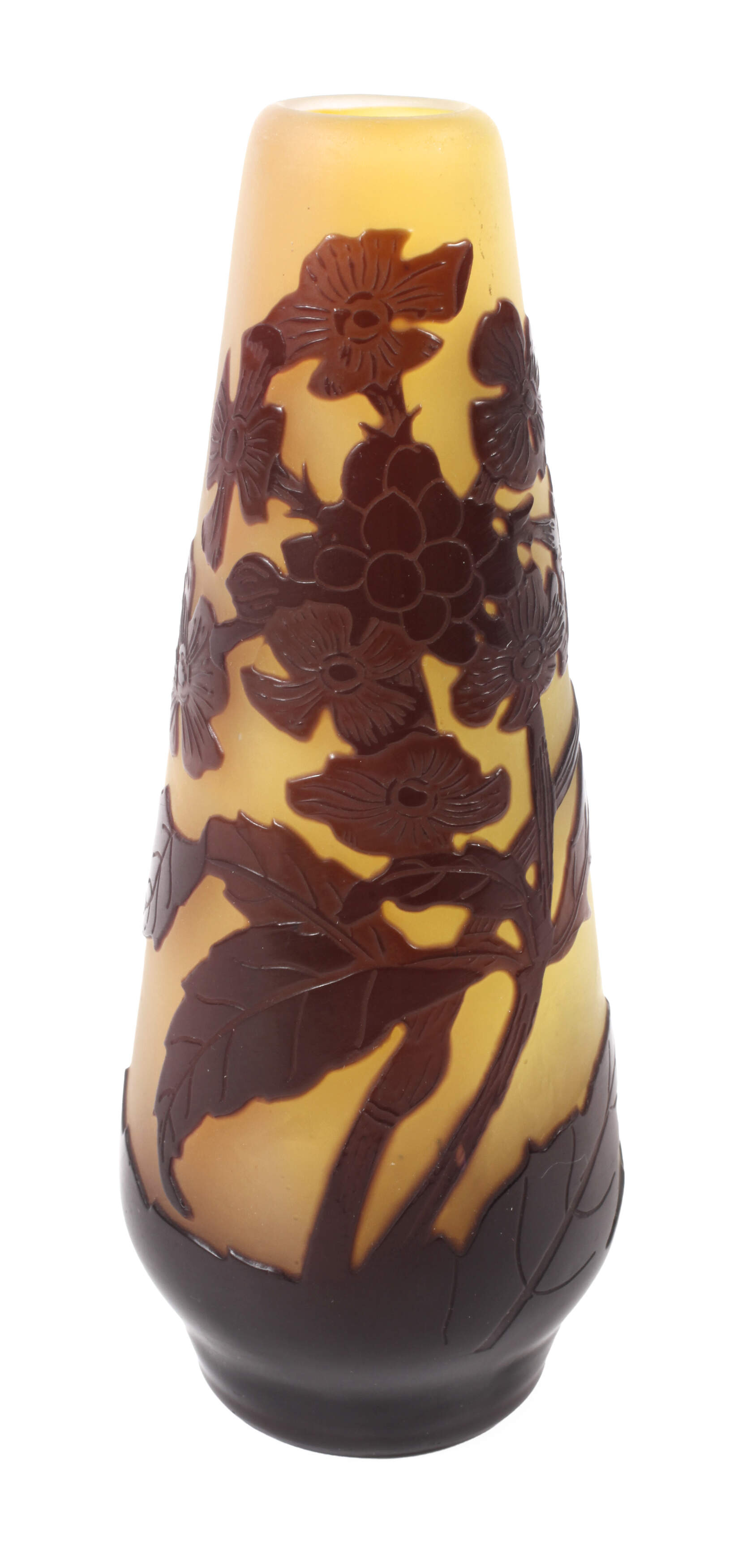 Émile Gallé Ätzglasvase