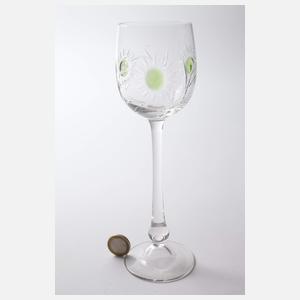 Theresienthal drei Stängelgläser mit Blüten