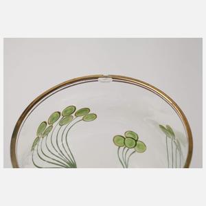 Fünf Stängelgläser Ludwig Sütterlin