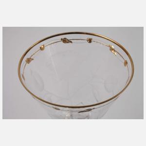 Moser Karlsbad großes Pokalglas "Paula"