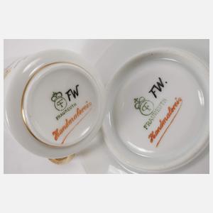 Fraureuth Mokkatasse Frühlingsdekor