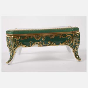 Fraureuth Prunkdose "Der junge Stier"