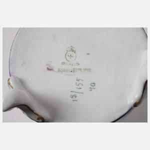 Fraureuth Potpourri-Vase Vogeldekor