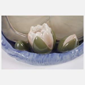 Kopenhagen große Seerosen-Blattschale