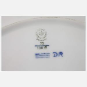 Kopenhagen acht Speiseteller Margeritendekor