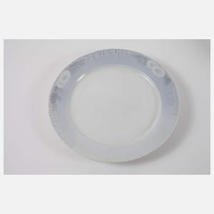 Kopenhagen acht Speiseteller Margeritendekor