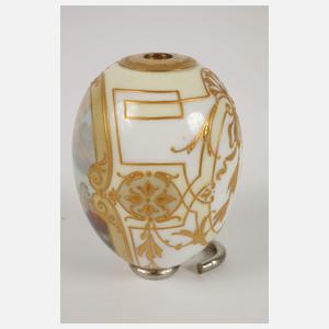 KPM Berlin Osterei-Flakon mit Kirchenansicht