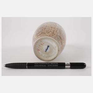 KPM Berlin kleine Unikat-Vase Kristallglasur