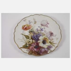 Meissen Zierteller Frühlingsboten in Weichmalerei