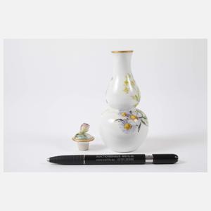 Meissen Flakon Asternbukett in Weichmalerei