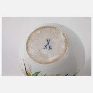 Meissen Flakon Asternbukett in Weichmalerei