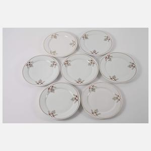 Meissen neun Teile "Ahornmuster"