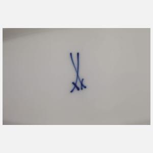 Meissen Fischplatte aus dem "Saxonia-Service"