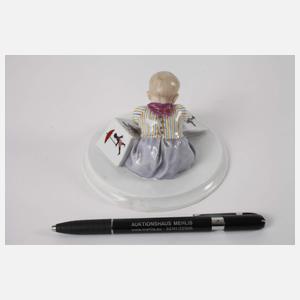 Meissen "Kind mit Bilderbuch als Briefbeschwerer"