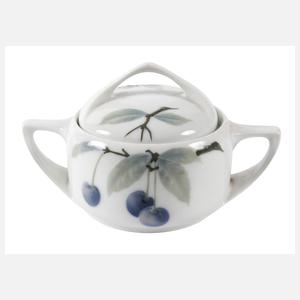 Rosenthal Deckeldose "Donatello/Blaue Kirsche"
