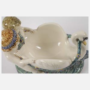 Karlsruhe Schwan mit zwei Putten