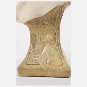 Koenig & Lengsfeld allegorische Mädchenbüste