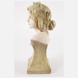 Koenig & Lengsfeld allegorische Mädchenbüste