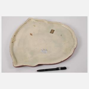 J. von Schwarz Bildplatte Jugendstil