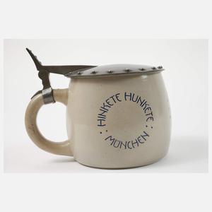 Westerwälder Bierkrug "Hinkete Hunkete"