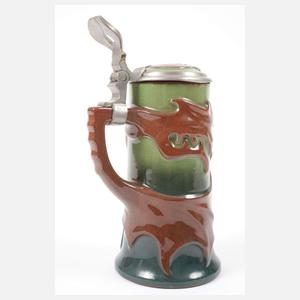 Lechtaler Keramik Bierkrug Max von Heider