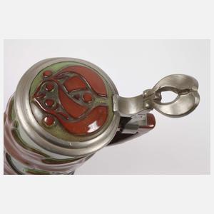 Lechtaler Keramik Bierkrug Max von Heider