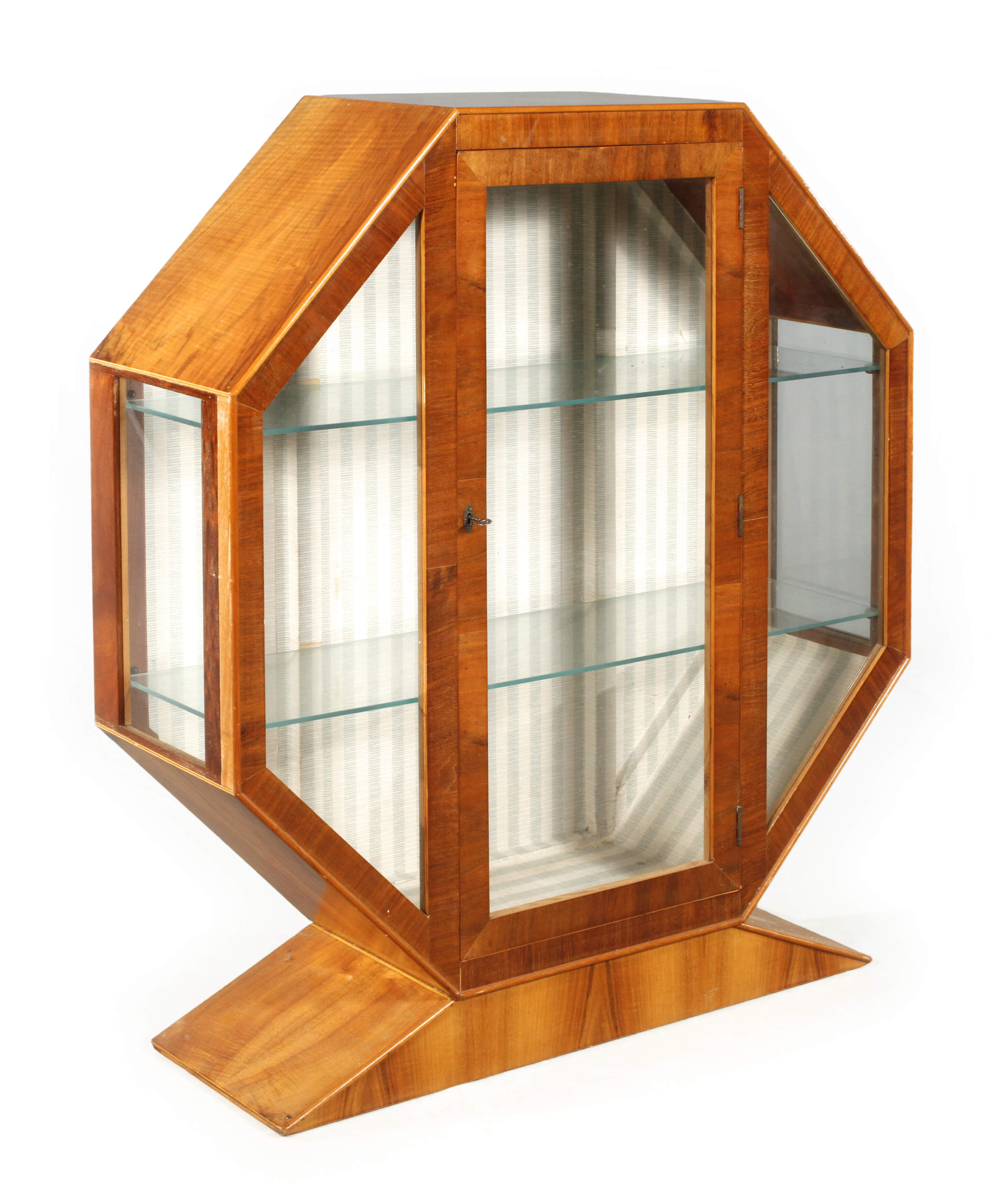 Kleine Art déco-Vitrine