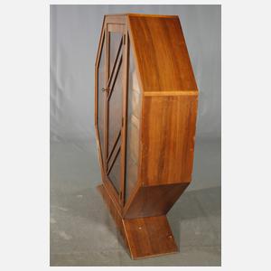 Joseph Rurka oktogonale Vitrine