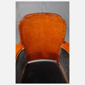 Paar Armlehnsessel Art déco