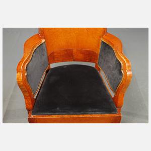 Paar Armlehnsessel Art déco