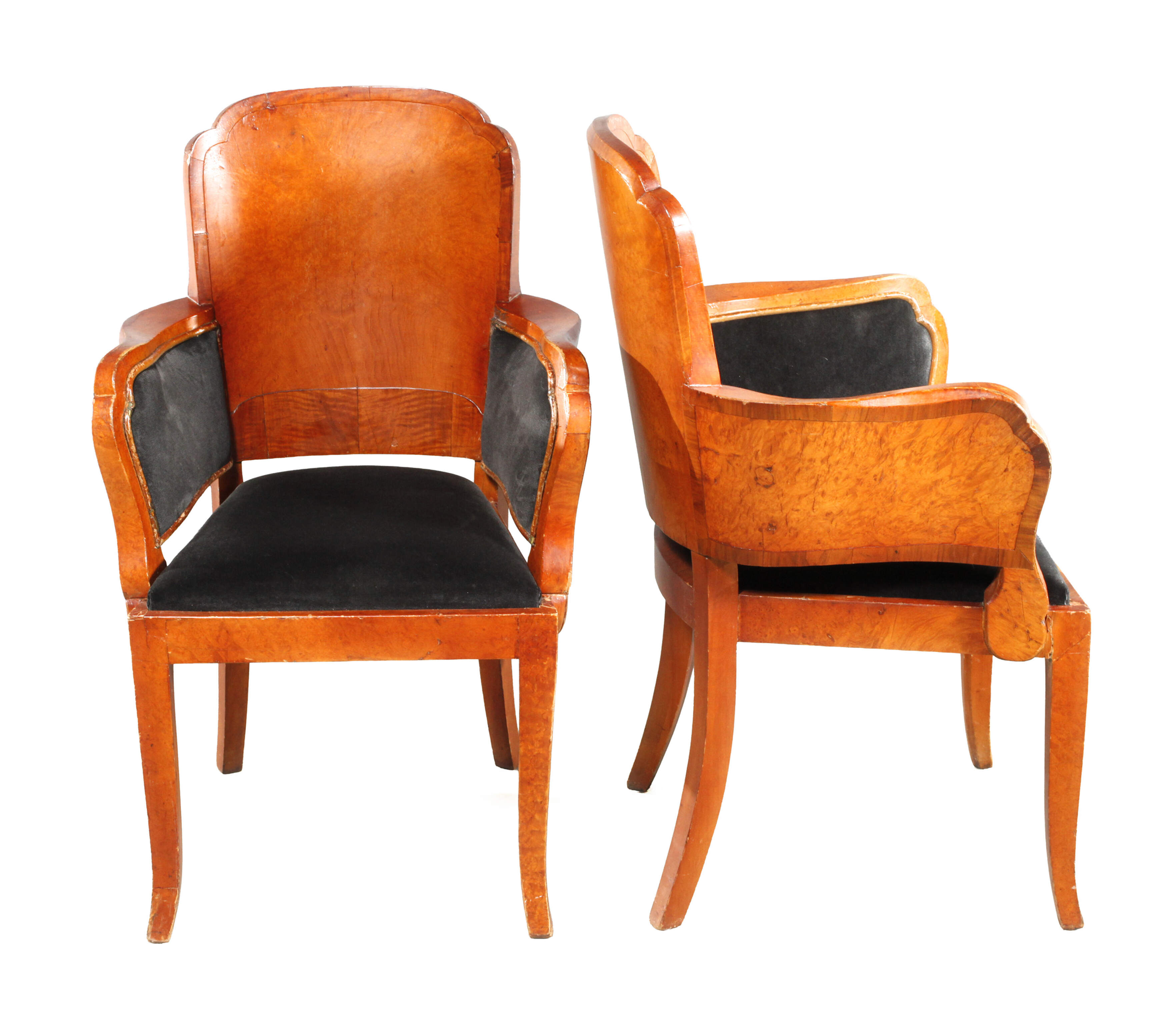 Paar Armlehnsessel Art déco