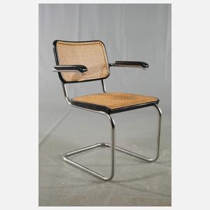 Sechs Freischwinger S64