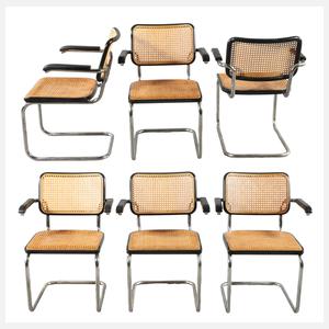 Sechs Freischwinger S64