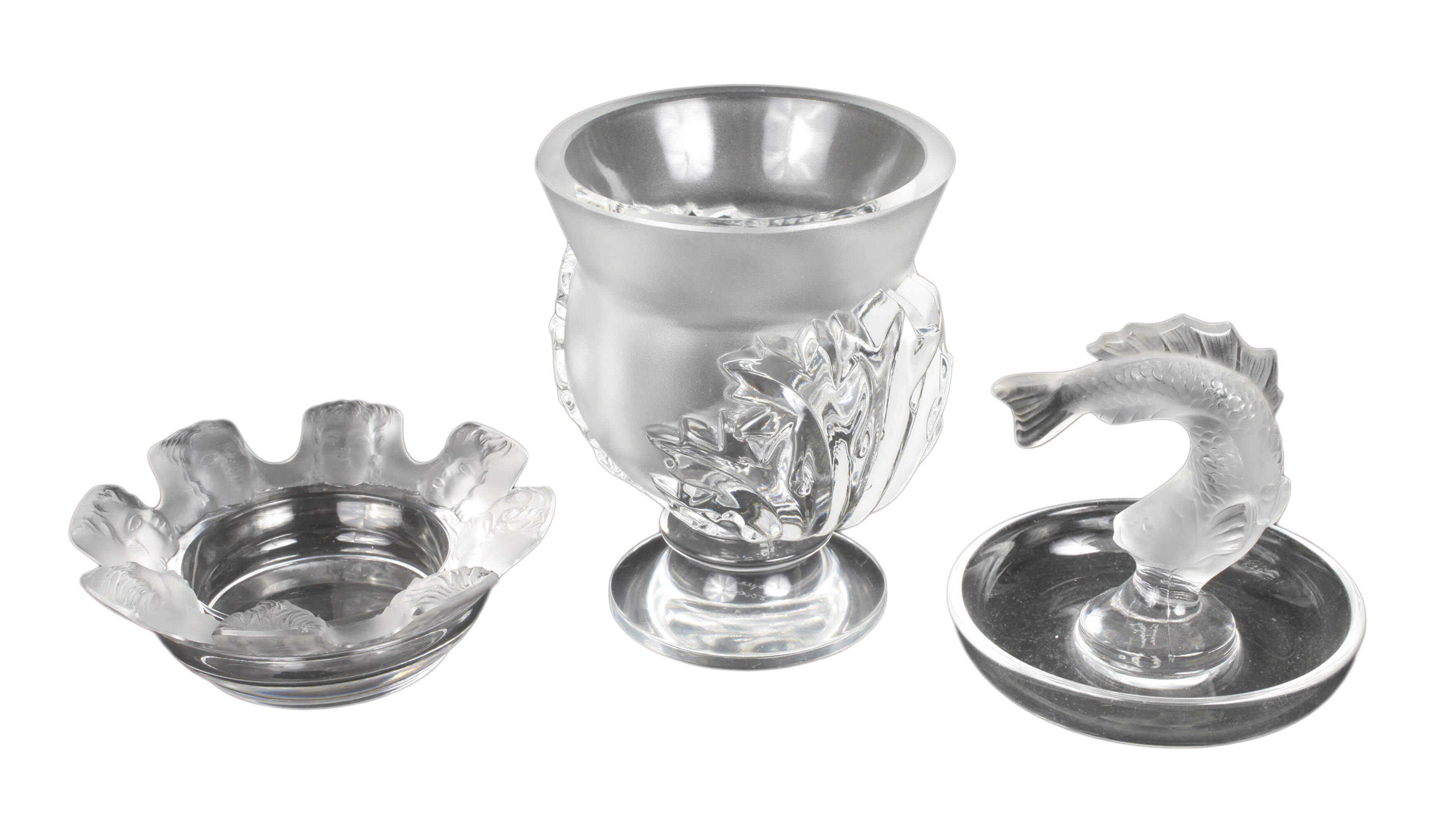 René Lalique drei Teile