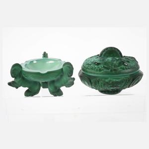 Konvolut Gablonzer Glas