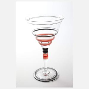 Poschinger Paar Kelchgläser Art déco