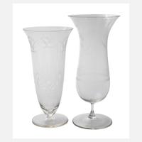 Zwei Fachschulvasen Bruno Mauder111