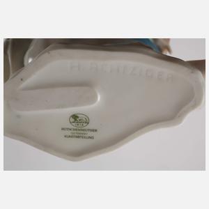 Hutschenreuther Paar Eiskunstläuferinnen