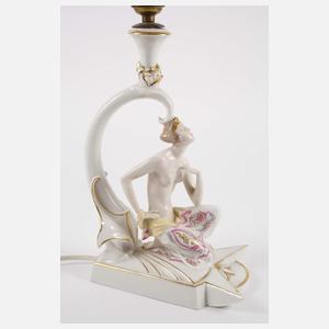 Hutschenreuther Lampenfuß Art déco