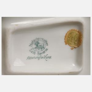 Hutschenreuther Lampenfuß Art déco