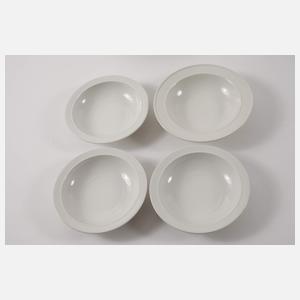 KPM Berlin Konvolut Serviceteile "Weiß"