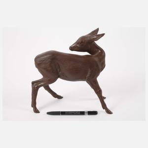 Meissen "Reh, Kopf wendend"