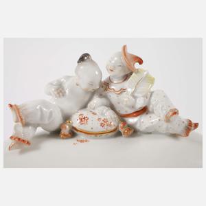 Meissen "Chinesenkinder auf Dose"