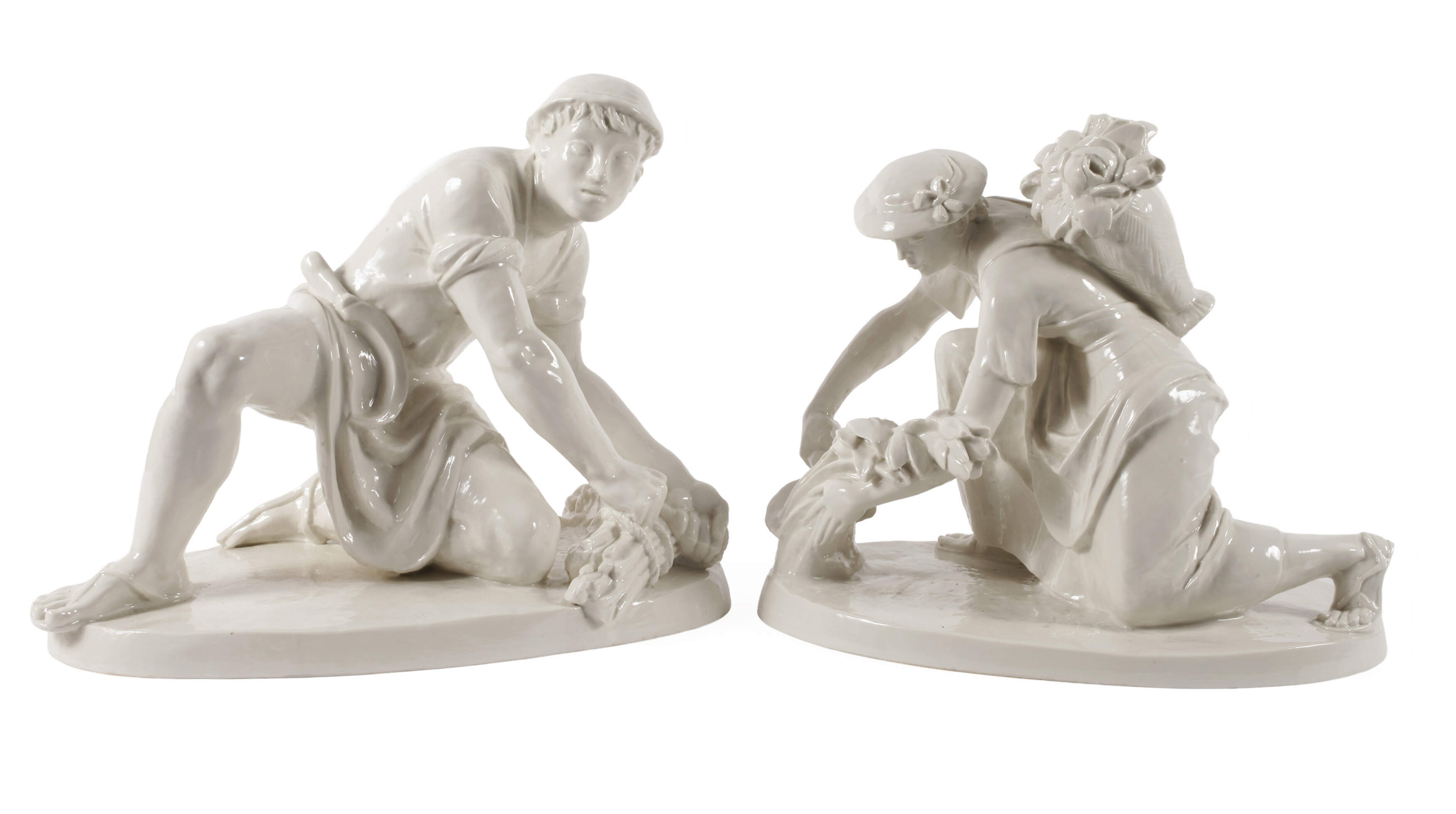 Nymphenburg Schnitterin und Schnitter